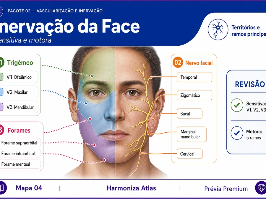Terços faciais